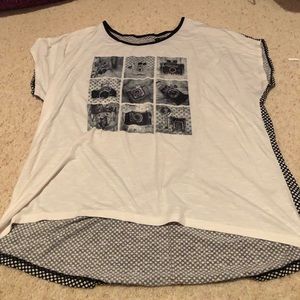 Style and Co short sleeve blouse